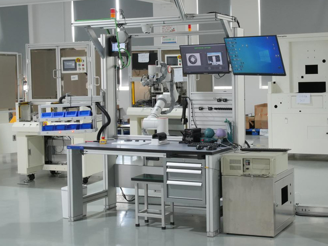 AOI Man-machine Collaborative Assembly Station
