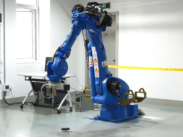 Automatic Palletizing Robot Arm 3D Guided Grasping System